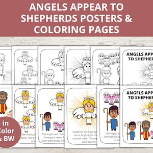 Angels Appear to Shepherds Posters - Il 300x300.6326499893 Bc78 