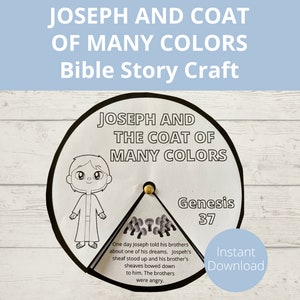 Joseph und Mantel vieler Farben, Geschichte von Joseph, Sonntagsschule Handwerk, Bibelgeschichte Aktivitäten, Bibel bedruckbar, Hausschulaktivität
