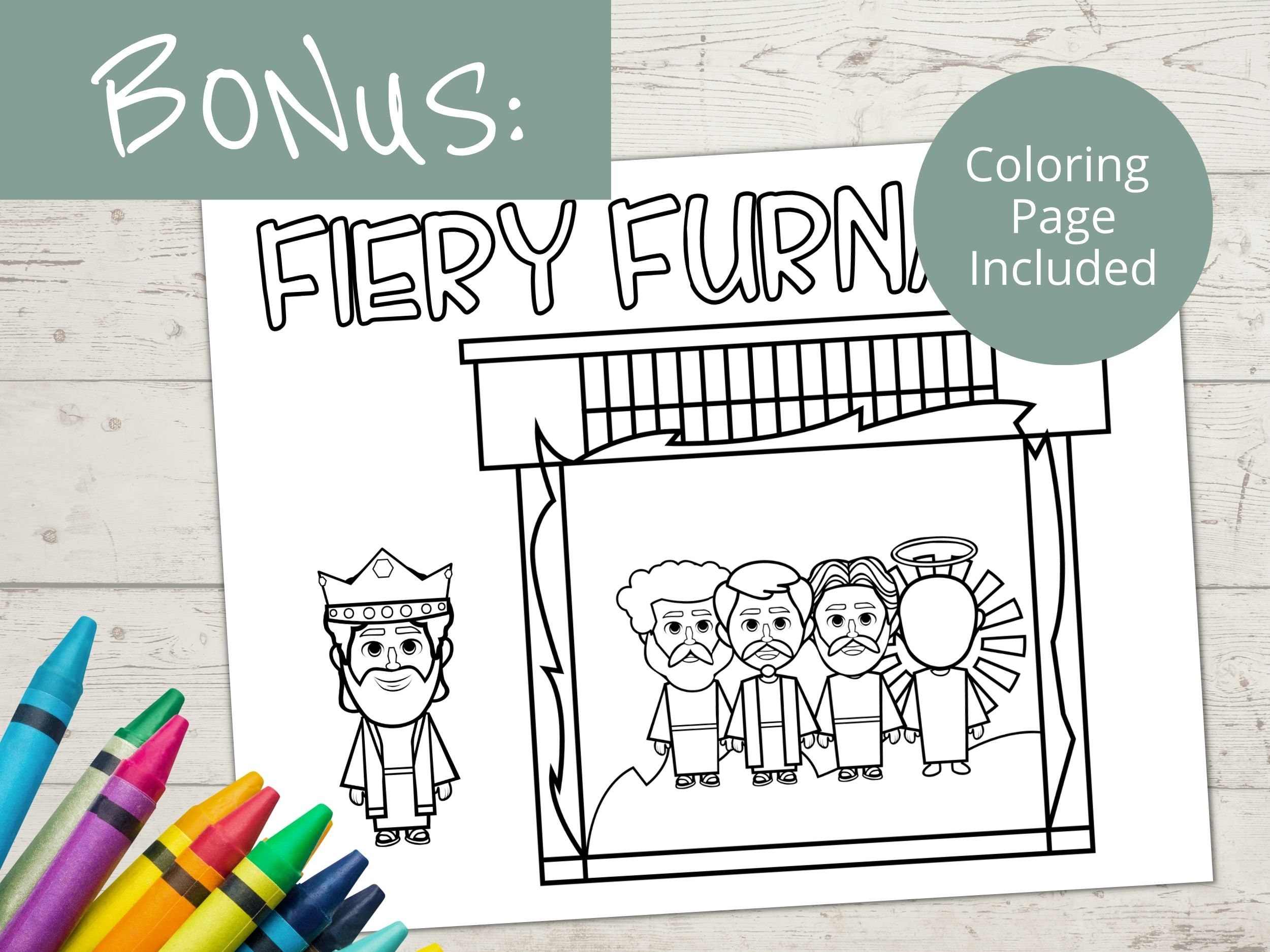 Fiery Furnace, Bible Activity, Shadrach Meshach Abednego, Bible ...