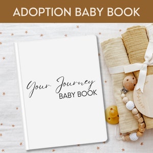 Adoption Baby Book, Newborn Baby Book, Adoption Journal, Adoption Memory Book, Printable Baby Book Pages, Baby Milestones, Babies First