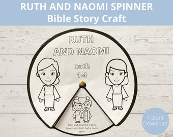 Ruth e Boaz, Ruth e Naomi, Attività per la scuola domenicale, Lavoretti biblici per bambini, Dove andrai andrò io, Bibbia di Ruth, Schede didattiche per la scuola domestica della Bibbia