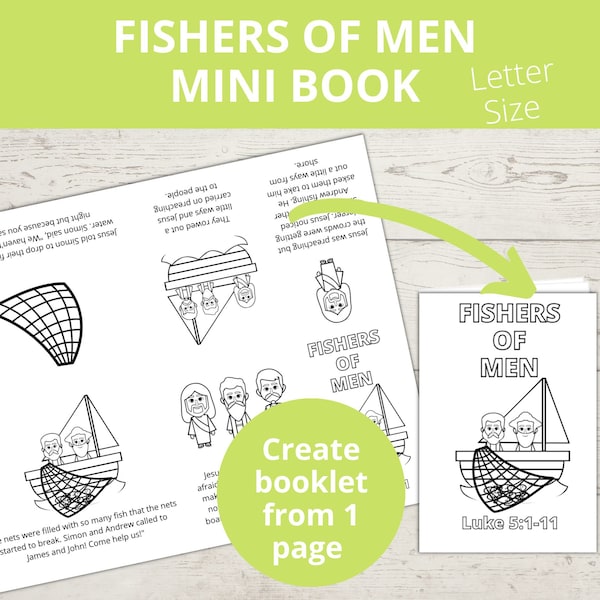 Jesus Calls Disciples Craft - Etsy