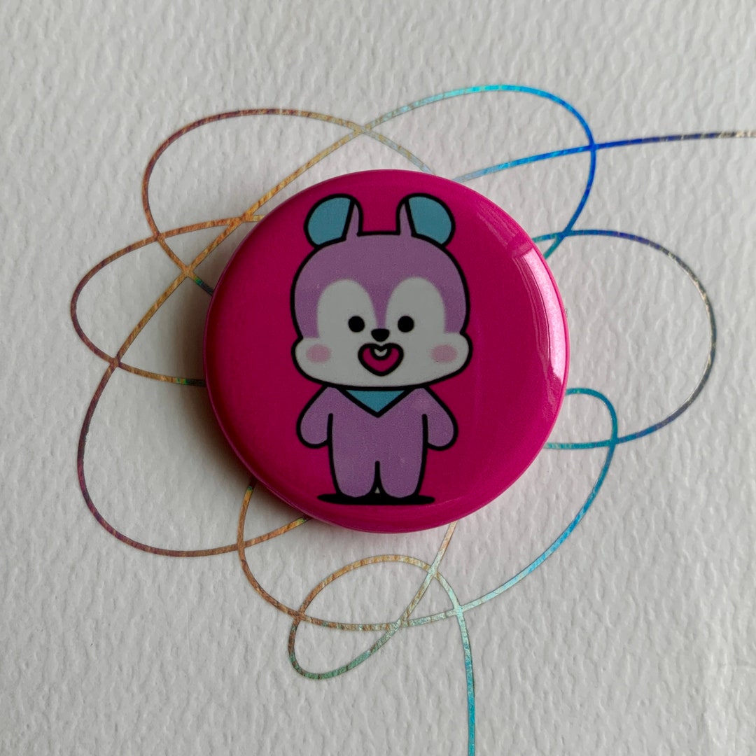 BT21 Maskless Mang 1.25 Pin Back Button - Etsy
