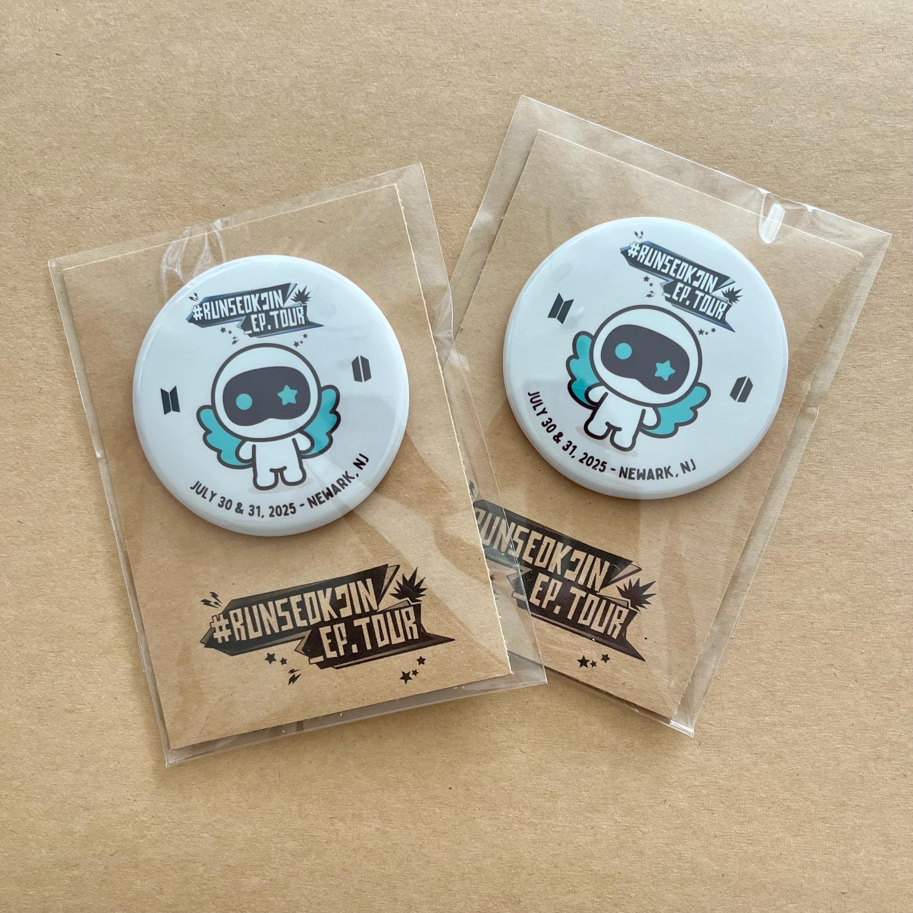 #RUNSEOKJIN EP.TOUR in LONDON ポーチ&ピンバッジ Run Seokjin Tour Pin - Etsy