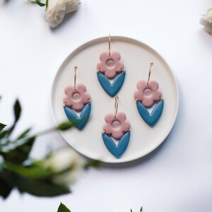 Daisy - Handmade Polymer Clay Earrings