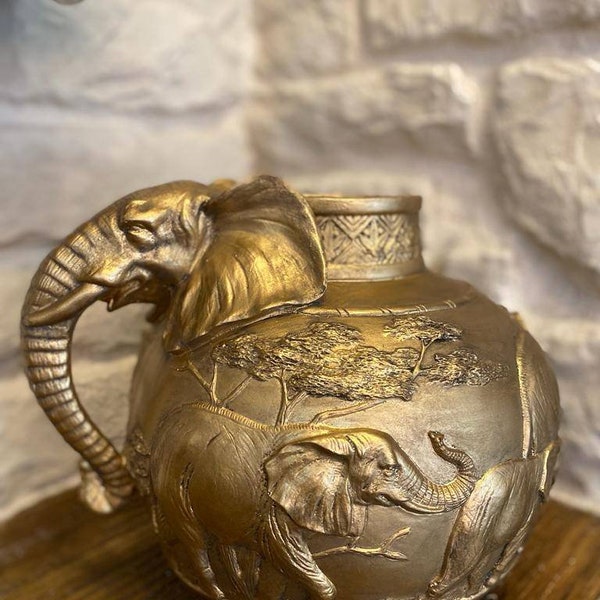 Elephant Vase Etsy