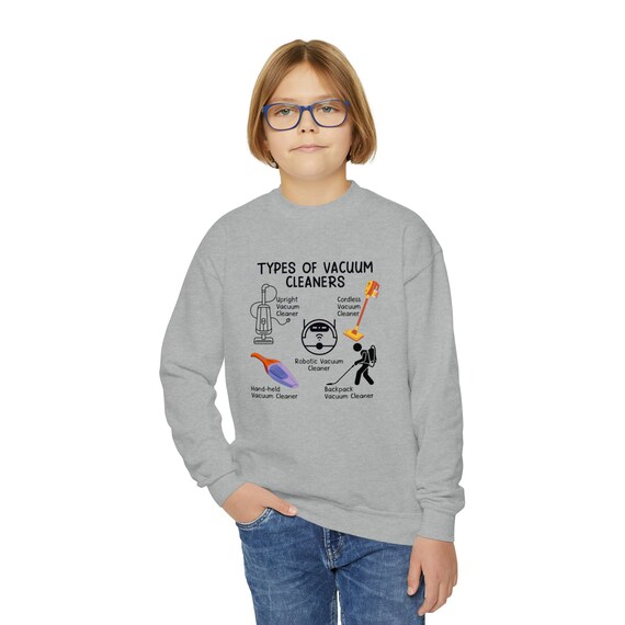 日本安い Vacuum Cleaner Crewneck Sweat ネイビー 葵産業 【公式通販】