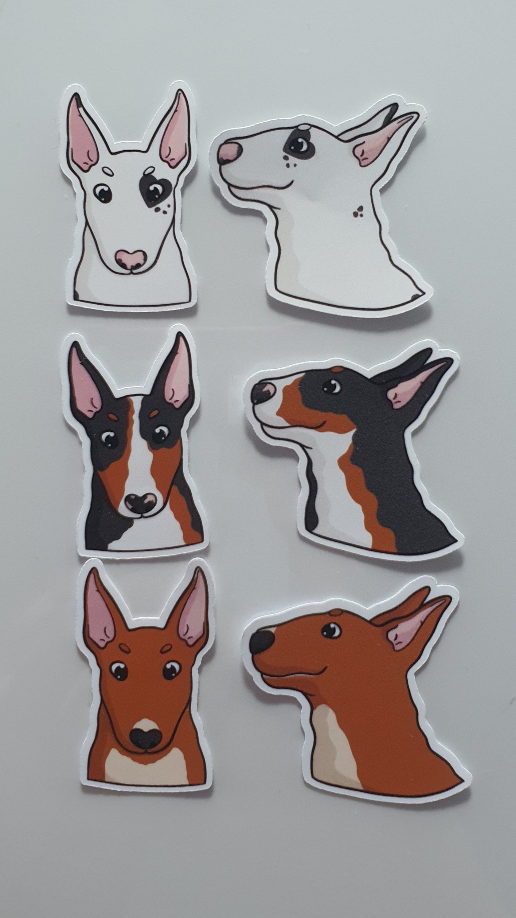 Just Bully English Bull Terrier Cartoon Dog - English Bull Terrier -  Sticker