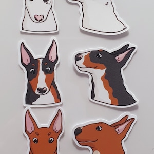 English bull terrier stickers