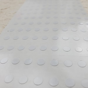 Adhesive Dot Labels - Alcohol Ink Labels - Glossy White Adhesive Dots -  Alcohol Ink Labeling System