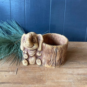Fioriera a forma di elefante Pompadour