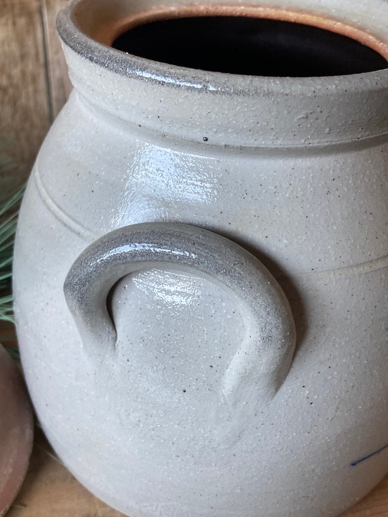 Salmon Falls Stoneware Crock Etsy