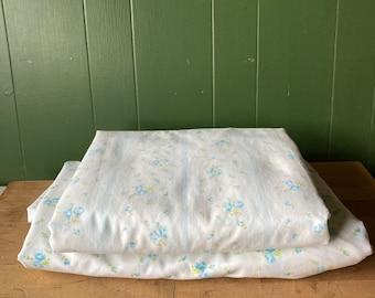 Conjunto de lençóis florais vintage para cama de solteiro