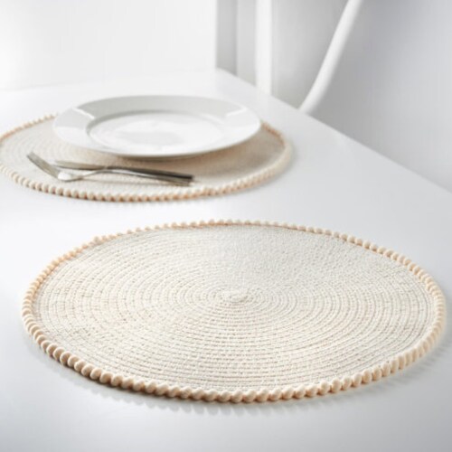 Round Placemats Etsy