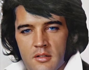 Elvis Presley Personalised Birthday Greetings Card by CELLINI DESIGNS
