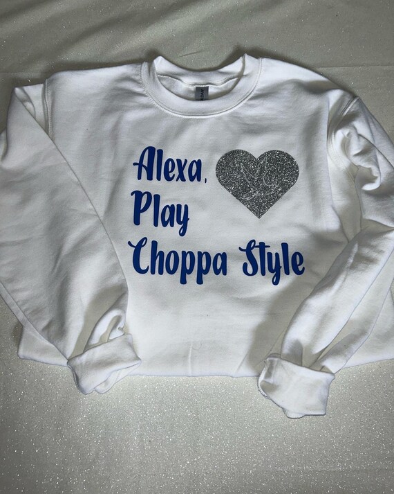 Zeta Phi Beta Alexa Play Choppa Style Shirt Etsy