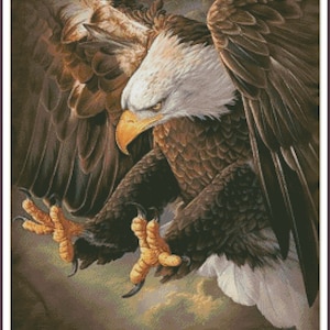 Águia arenque gaivota astral coruja barrada coruja empoleirada árvore genealógica colorida coruja-gráfico contado ponto cruz padrão artesanato pdf