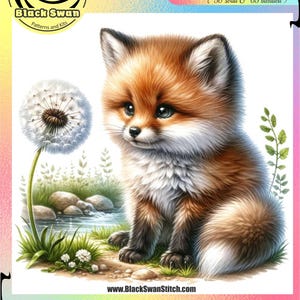 ROTFUCHS Wildes Tier Kreuzstich Anleitung PDF