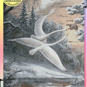 Coruja astral de inverno congelante, coruja barrada, árvore genealógica empoleirada, coruja colorida, gráfico de contagem, ponto cruz, artesanato, pdf