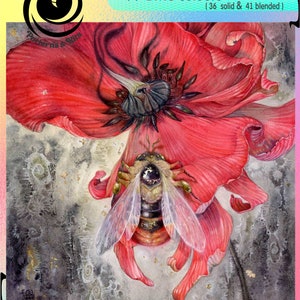 Golden Bee - Grafiek geteld kruissteekpatroon ambachtelijke PDF