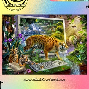 Bauernhof Freunde Hühner Im Rosengarten Wildtiere Ruhen Ocelot Elster Bauernhof Kreuzstichmuster Handarbeiten PDF Handwerk