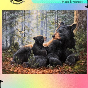 Talking to Mum Wild animal - Stickmuster Kreuzstichmuster PDF