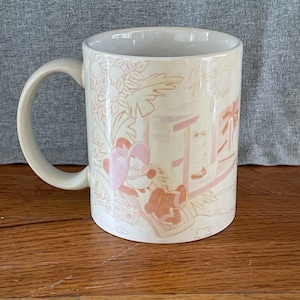 Vintage Disney Mickey Mouse Mug Set Applause Hallmark Coffee Cup Collection Retro Disney Kitchen Decor Gift for Disney Fans image 2