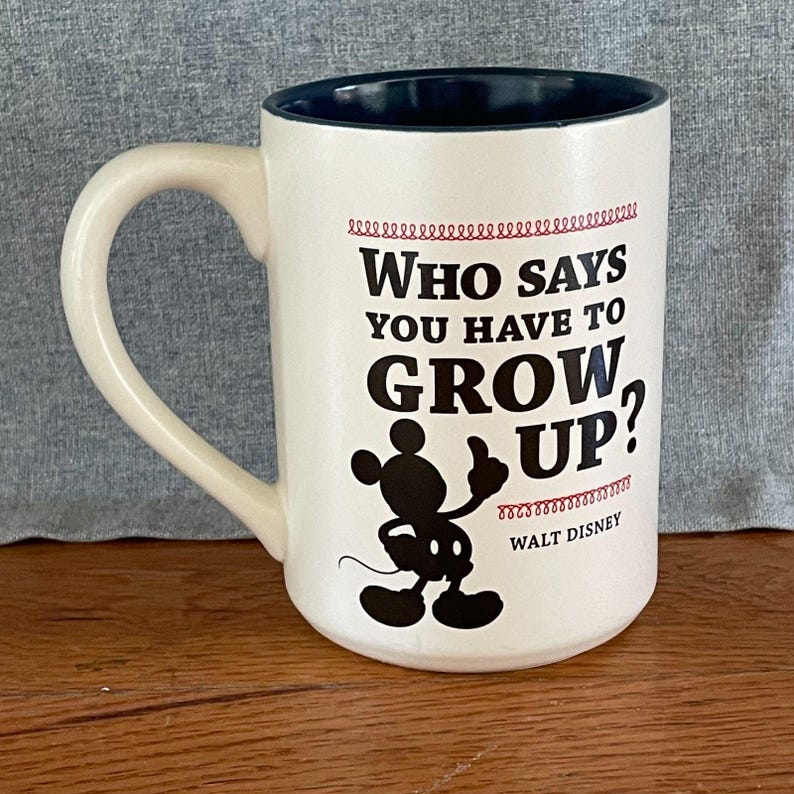 Vintage Disney Mickey Mouse Mug Set Applause Hallmark Coffee Cup Collection Retro Disney Kitchen Decor Gift for Disney Fans image 4