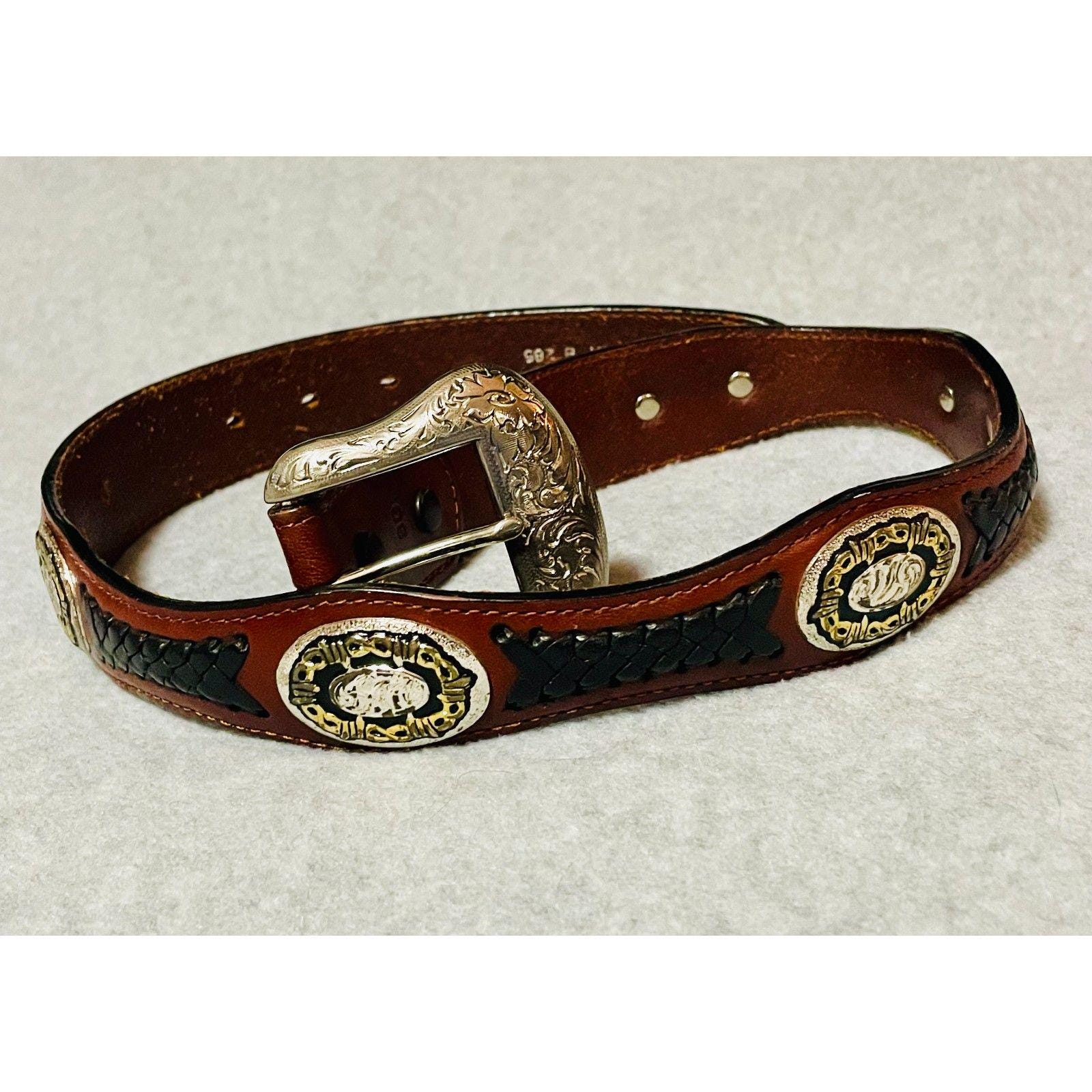 Western Belt Size 30 - Etsy