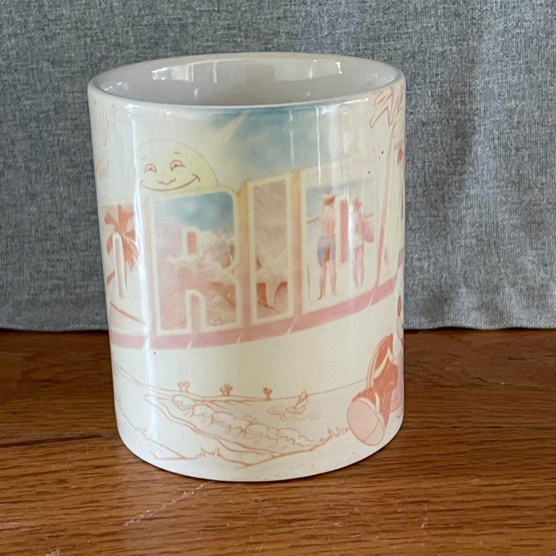 Vintage Disney Mickey Mouse Mug Set Applause Hallmark Coffee Cup Collection Retro Disney Kitchen Decor Gift for Disney Fans image 6