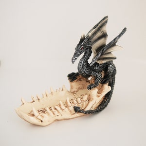 3D-draak dobbelsteenhouder Sleutelhouder Fantasiestijl Cadeau voor gameliefhebber Niet storen Tafelblad