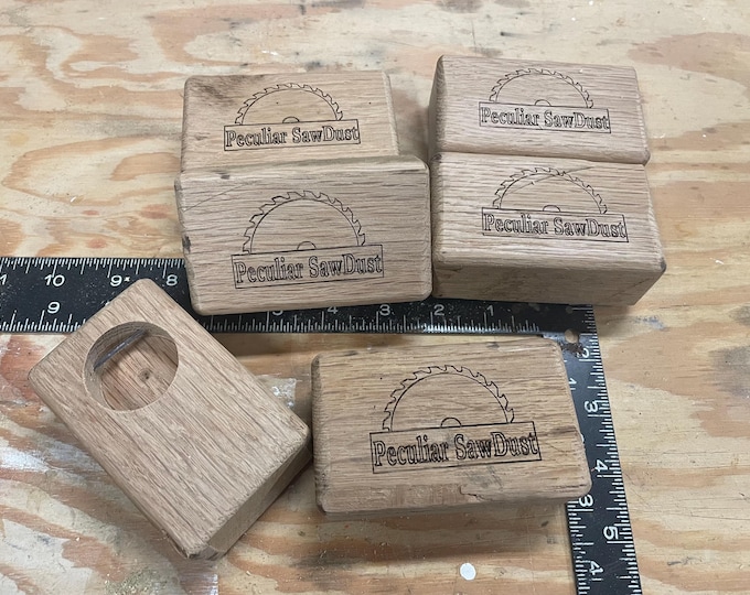 Wood Block Bottle opener  limited run 1 of 6