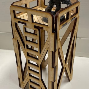 Guard Tower Laser cut