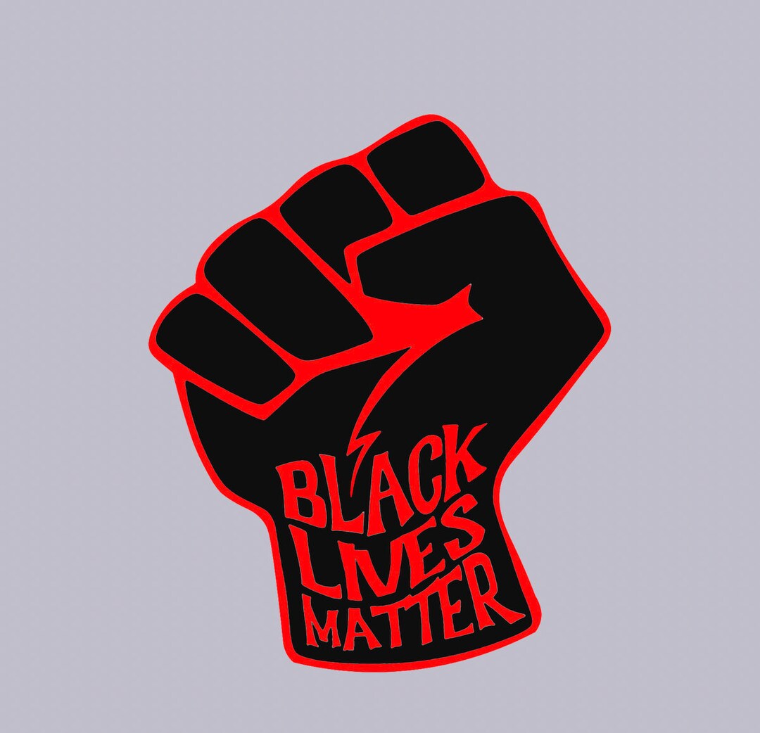 thumbnail image 2 of Black Lives Matter 3x5 Inch Vinyl Bumper Sticker Decal 2 of 6