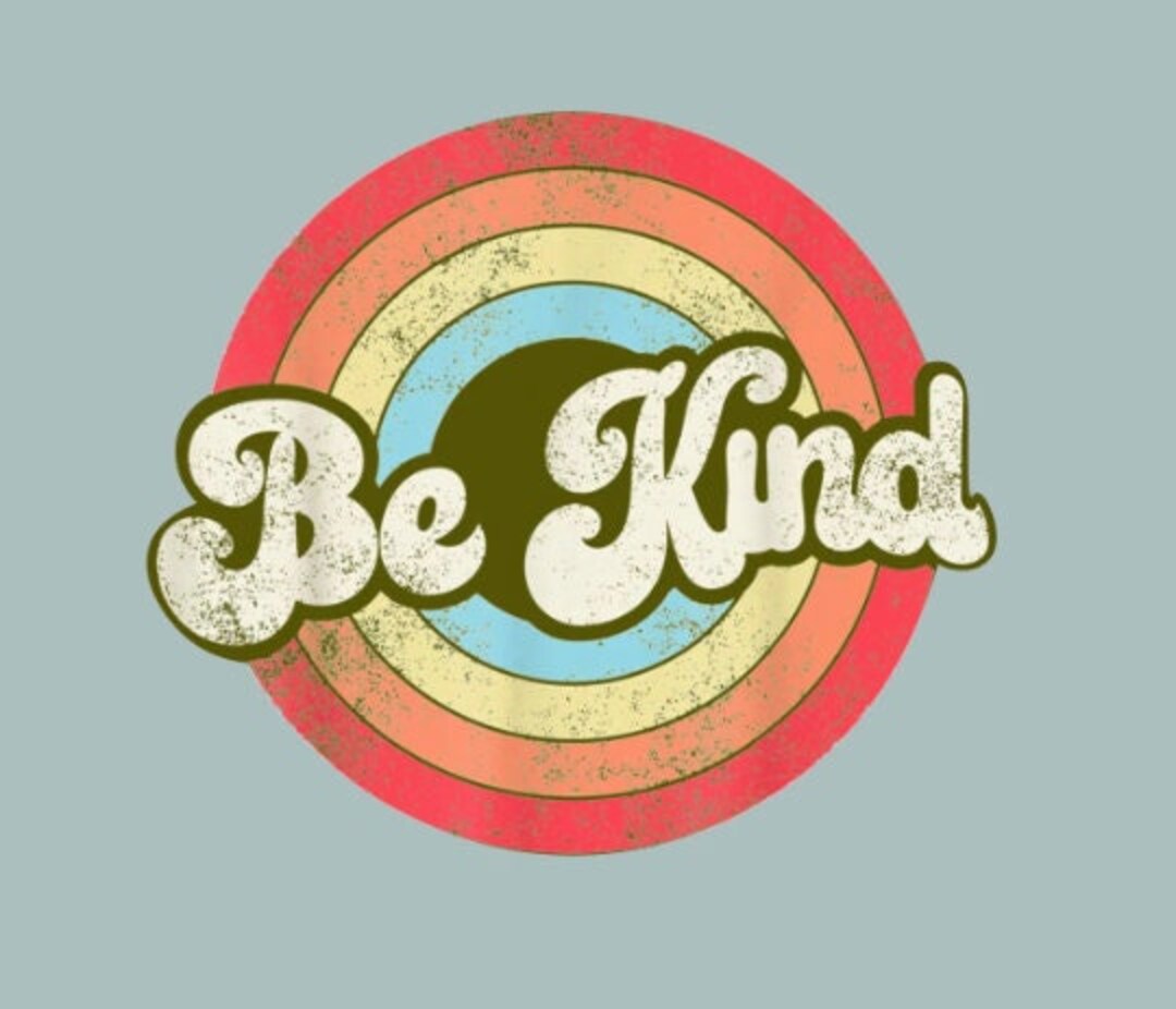 Sticker Be Kind Retro Design Car, Truck, Laptop Sticker - Etsy
