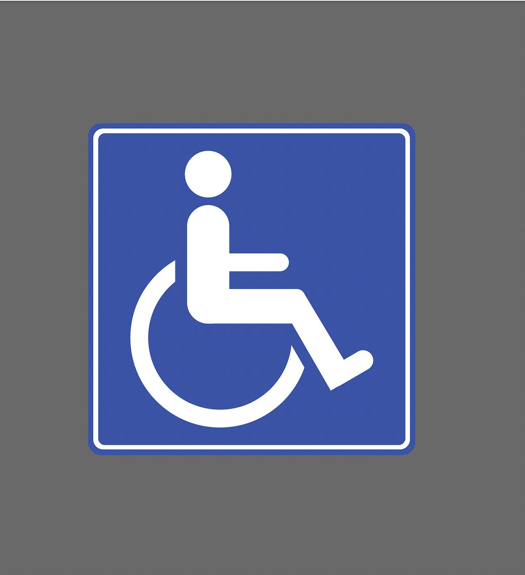 Sticker Handicap Logo Sign Sticker for Car - Etsy