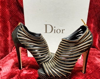 Dior caged bootie/sandal