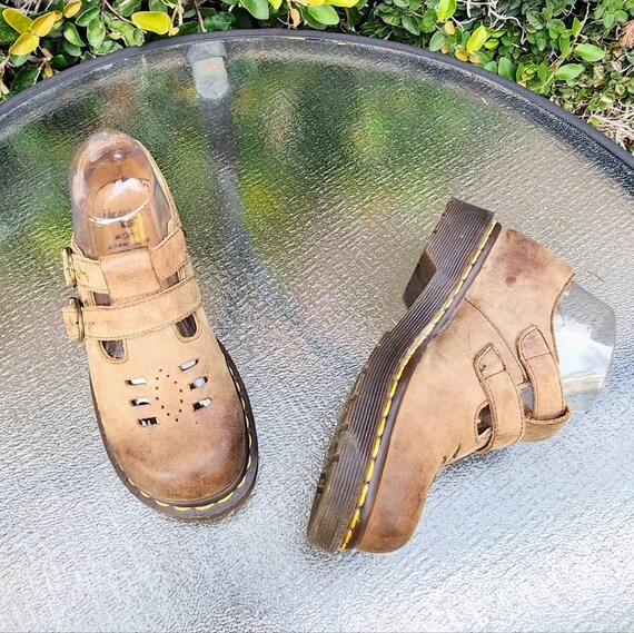 Dr. Martens Aztec Crazy Horse Mary Jane - Etsy