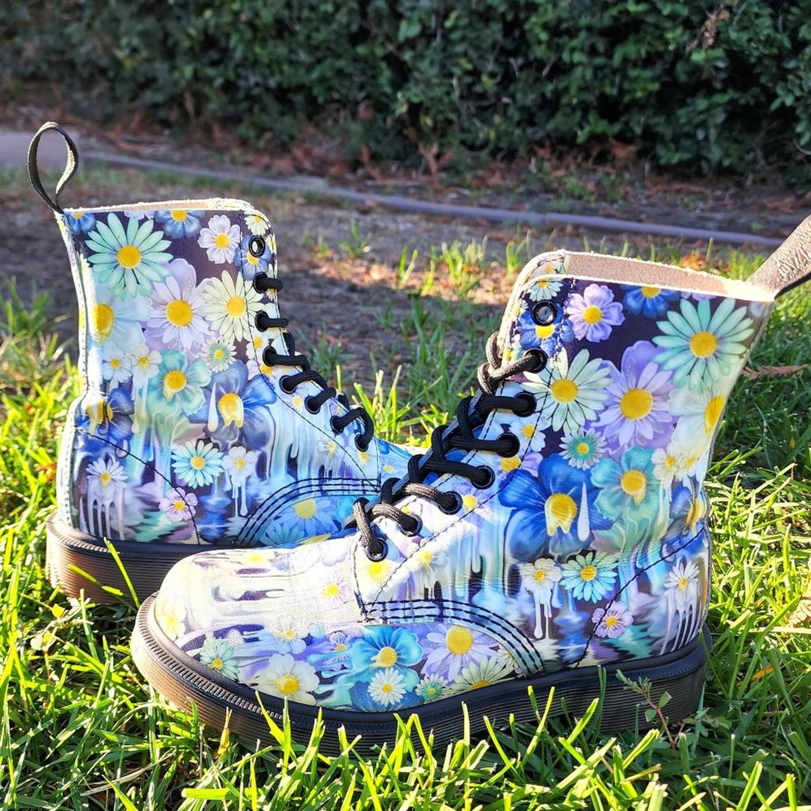 Dr. Martens Floral Slime Pascal Etsy Mexico