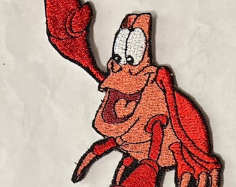 Disney Patch Sebastian Little Mermaid iron on