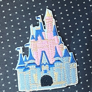 Disney Castle iron on patch