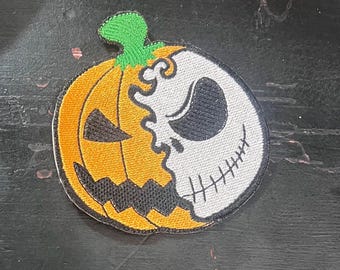 Jack Skellington iron on Patch