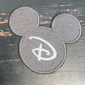 Disney Mickey Mouse Iron on patch, Disneyland patch