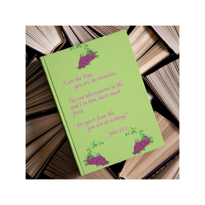 Journal Sketchbook Bible Verse Christian Scripture John Etsy