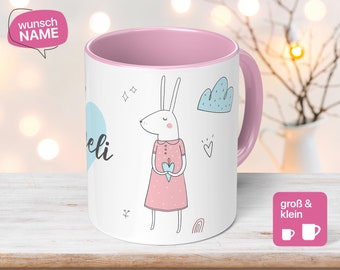 Tasse pour enfants avec nom, tasse princesse comme idée cadeau - nom individuel