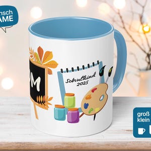 Spreadshirt Bibi Blocksberg Tasse – 325 Ml Keramik, Mit Zuckertüten-Motiv, Spülmaschinengeeignet