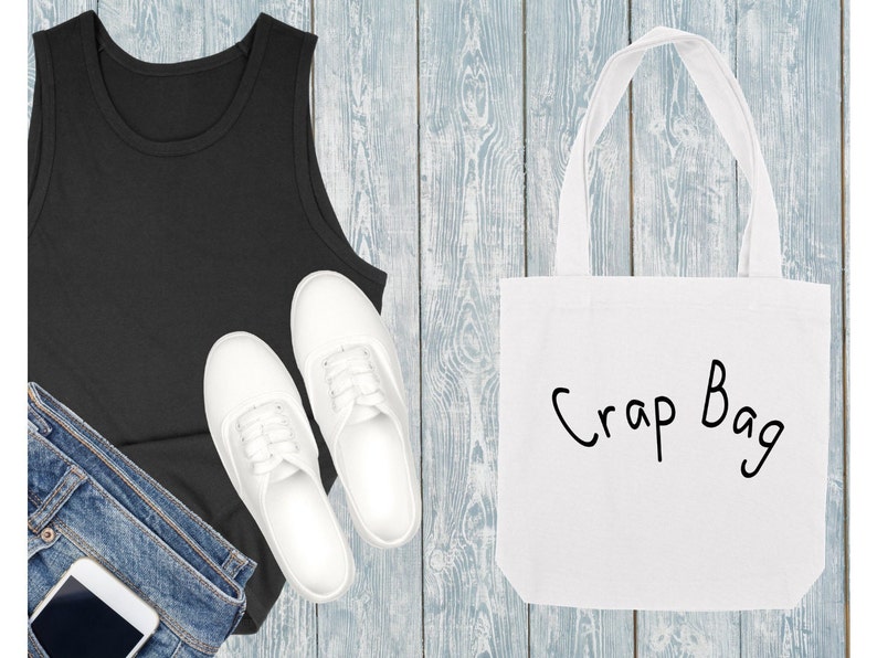 Crap Bag SVG Cut File SVG Cricut SVG Silhouette Digital Etsy Canada