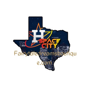 Houston Space City PNG