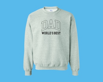 CUSTOM LOGO SWEATSHIRT | Personalized Embroidered Company Sweatshirt | Ring Spun Cotton Team Pullover, Unisex Work Apparel