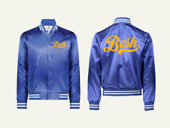 CUSTOM SATIN JACKET, Satin Bomber Jacket, Custom Varsity